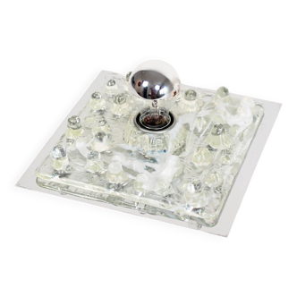 Vintage muranoglass wall lights by Solken Leuchten
