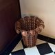 Umbrella stand or metal plant pot inspired by Art Nouveau, 20th century