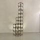 Very rare modular floor lamp produced by Reggiani, Italy around 1970.