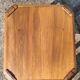 Art Deco coffee table in solid walnut