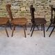 Chaises dépareillées