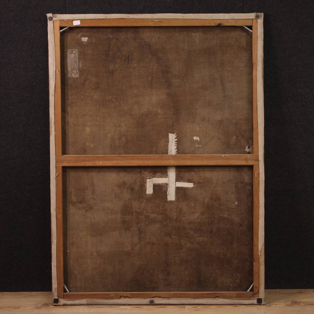 Great 17th century Italian painting, Saint Jerome in Meditation