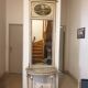 Console half-moon and trumeau mirror in Louis XVI style