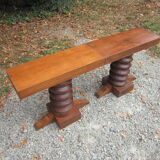 Pair of bedside tables press screws