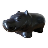Uppsala ekeby, hippopotamus, mari simmulson, 1950s, figurine.