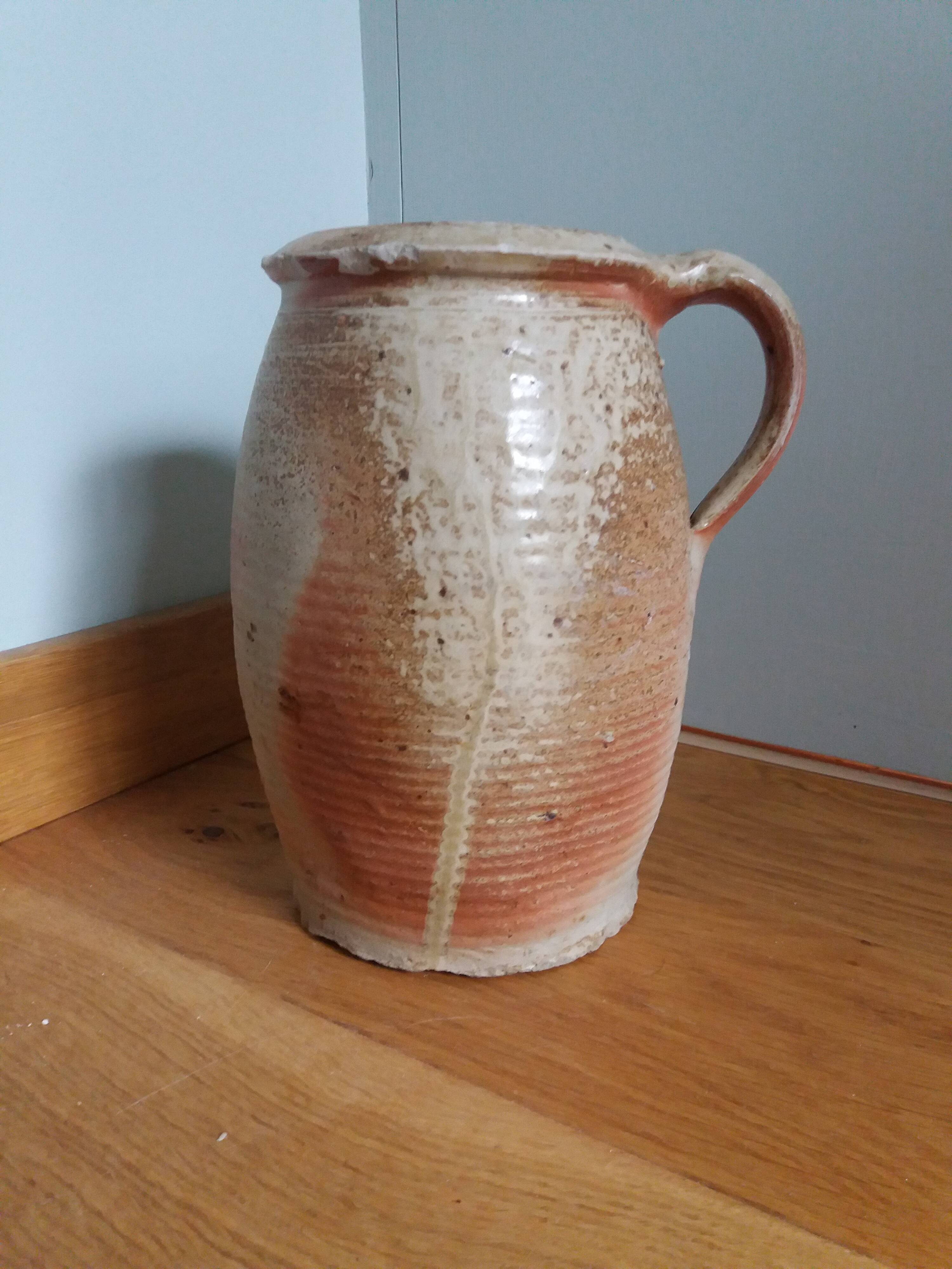 Sandstone terracotta jar