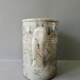 Vallauris ceramic pitcher, Le Murier