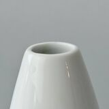 Small white porcelain vase from the Toucan collection by Pillivuyt.