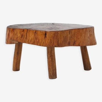 Table d’appoint rustique en bois