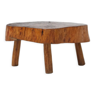 Table d’appoint rustique en bois