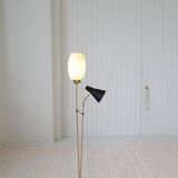 Mid-century floor lamp attributed to Hans Bergström for Ateljé Lyktan, Sweden 1950.