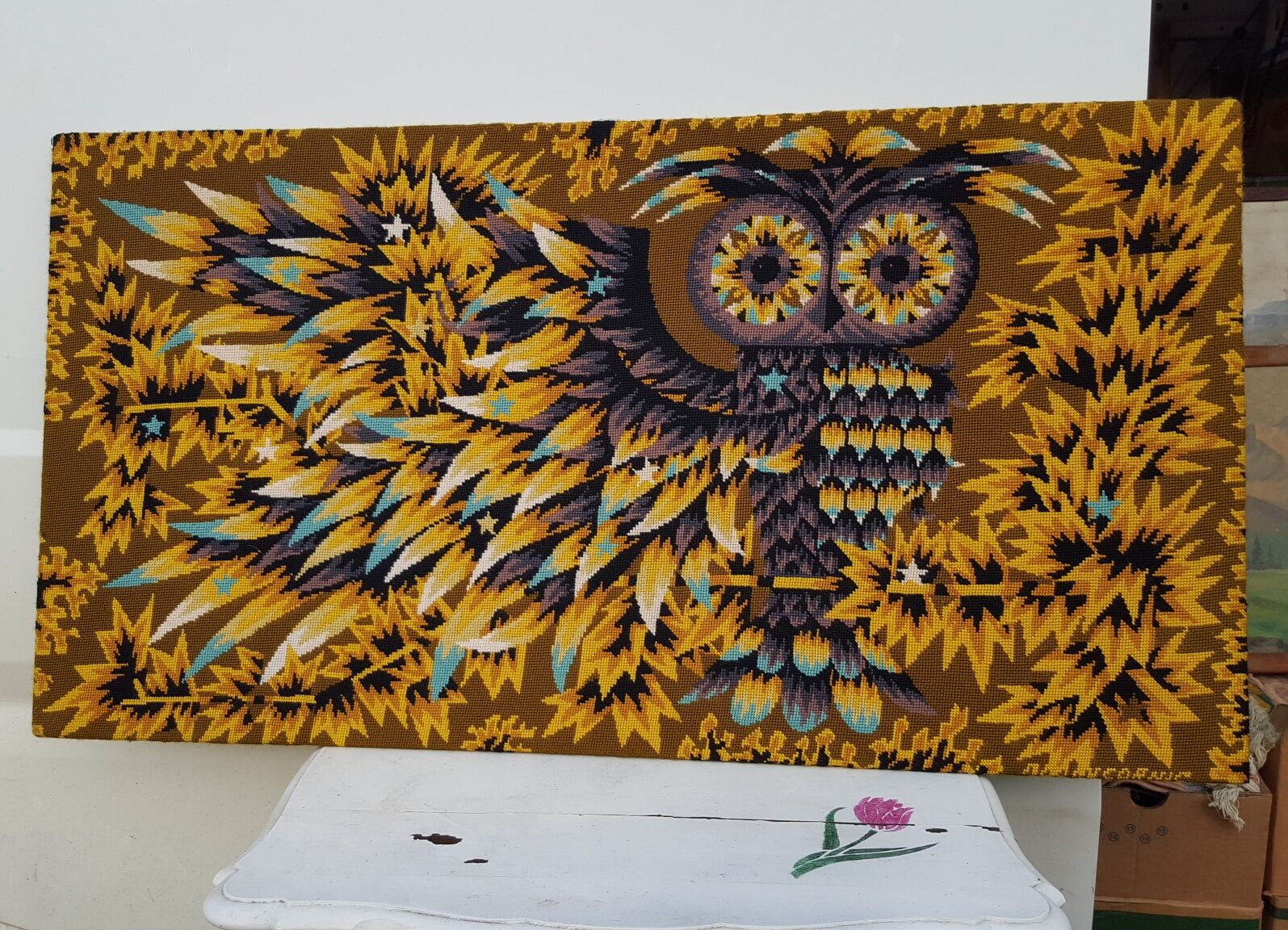 Alain Cornic vintage tapestry 70