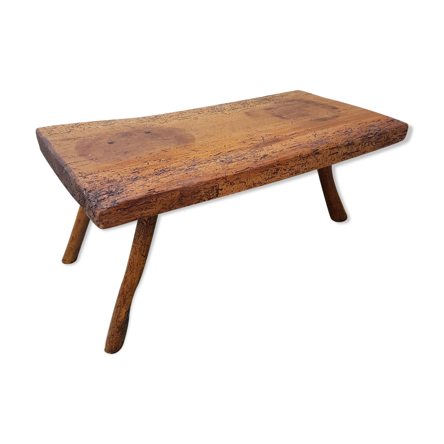 Wooden tripod table massif tripod