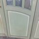 4 Art Nouveau partition doors + transom