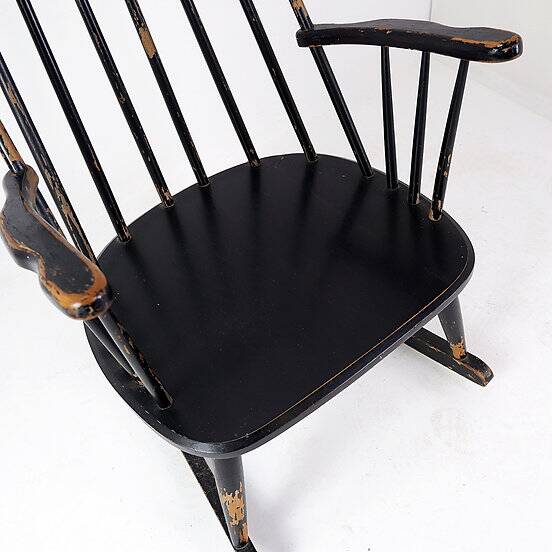 Mid-Century Scandinavian Rocking Chair - 1960s