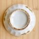 Vintage rib bowl "swan"