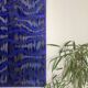 Tableau texturé contemporain Bleu imprimé  Ref cobalt