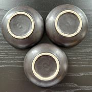 Set of 3 cracked cups
