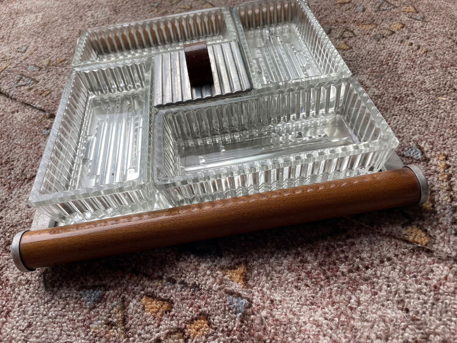 Tray service art deco 5 pieces