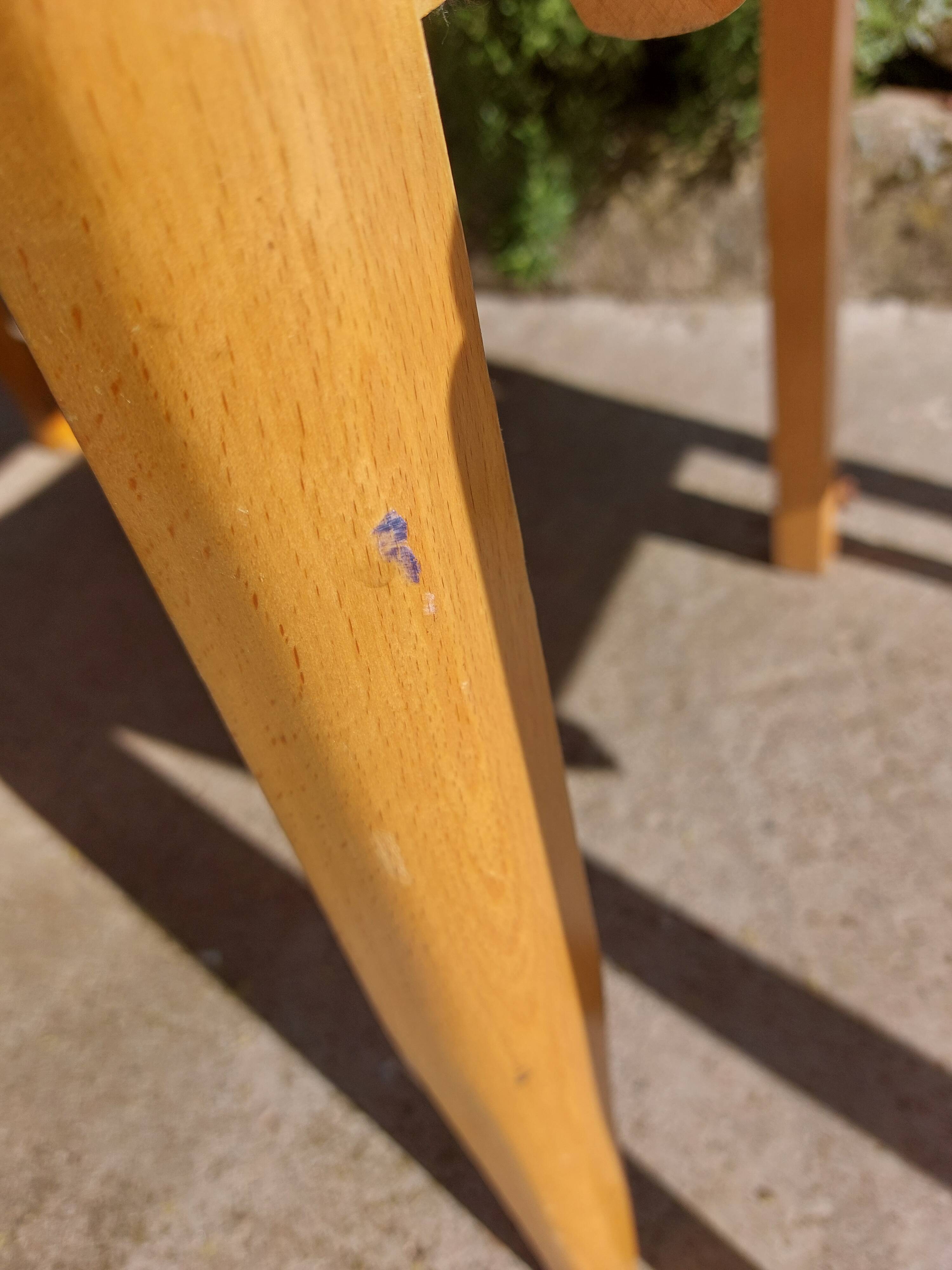 3 vintage bridge chairs with rounded armrests.