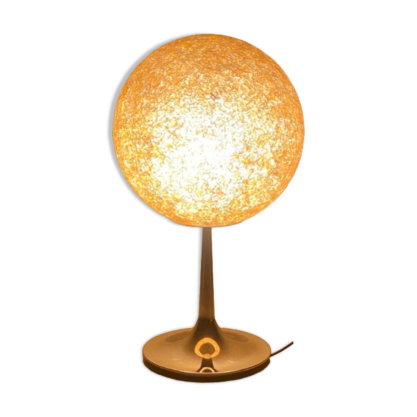 Space age ball lamp in methacrylate italy 1970