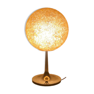 Lampe boule space age en méthacrylate