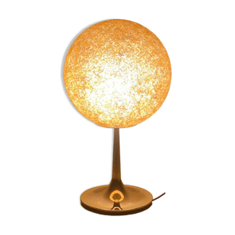 Lampe boule space age en méthacrylate italie 1970