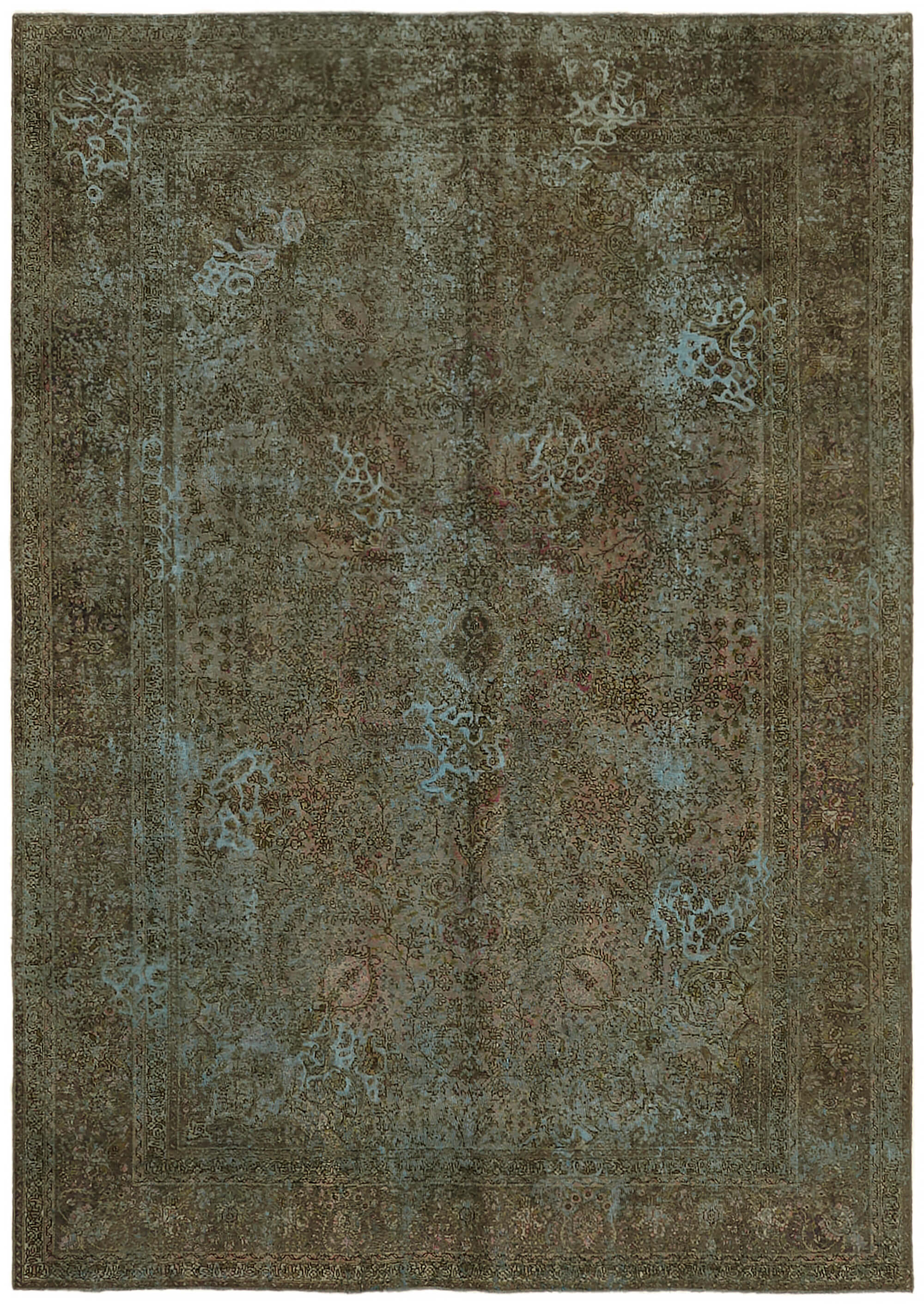 Tapis artisanal années 1980 243 cm x 342 cm