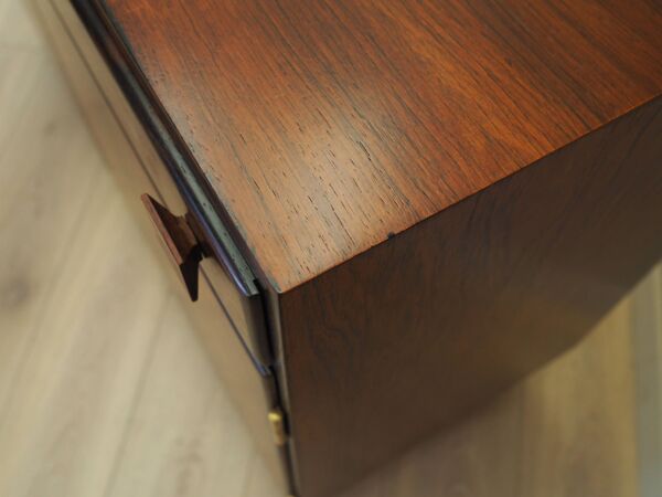 Meuble en palissandre, design danois, années 1960, fabricant : O. Bank Larsen