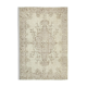 Hand-Knotted Unique Turkish Beige Rug 206 cm x 314 cm