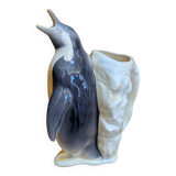 Pichet vintage pingouin barbotine