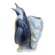 Pichet vintage pingouin barbotine