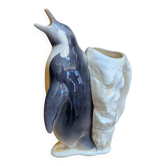 Pichet vintage pingouin barbotine