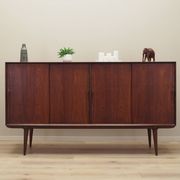 Rosewood highboard, Danish design, 1970s, manufacturer: Omann Jun