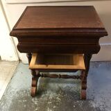 Mahogany worker table early twentieth
