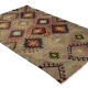 Anatolian handmade kilim rug 284 cm x 178 cm