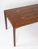 Table basse en bois de rose conçue par Henning Kjærnulf, années 1960