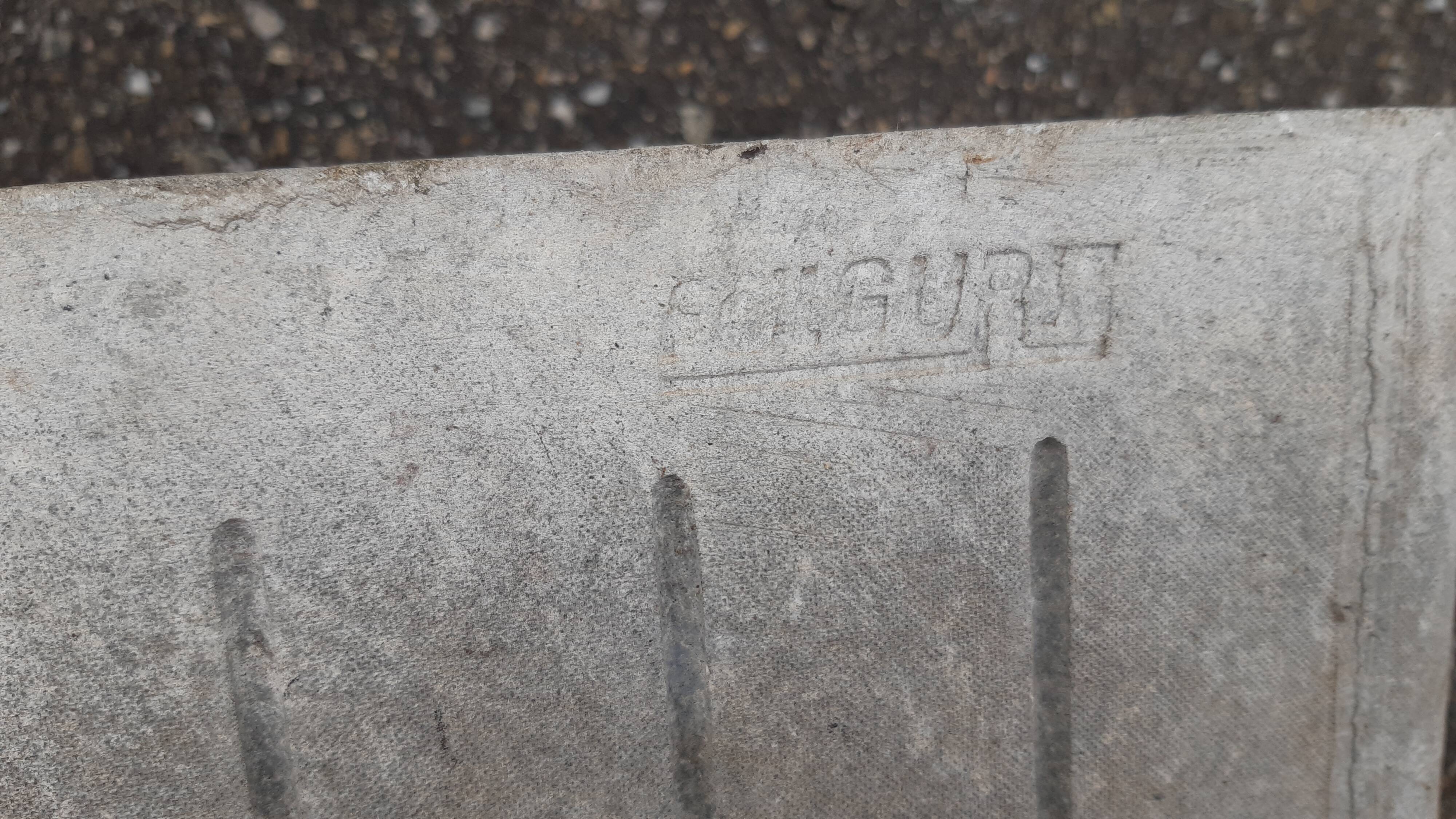 Lot de 3 jardinières années 60