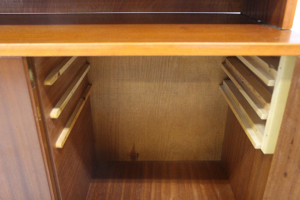 Scandinavian mahogany library, Sweden, 1950