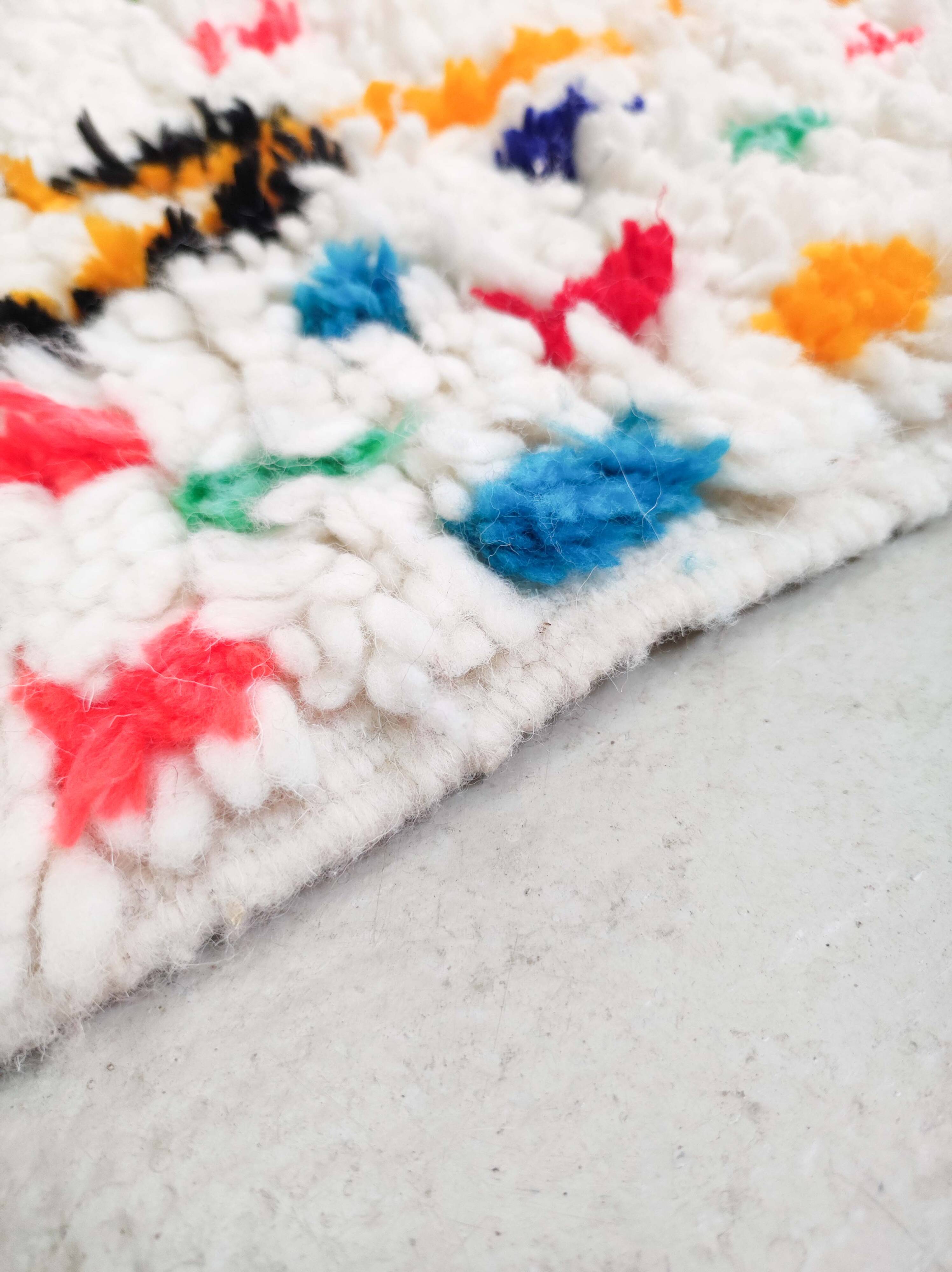 Moroccan Berber carpet Azilal new hallway 2.92x0.66m