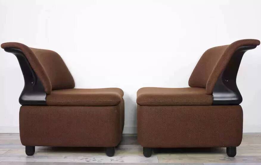 Pair of vintage armchairs