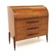 Secrétaire scandinave en teck, Bröderna Gustafssons, Suède, 19