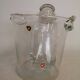 Orrefors ice bucket and shaker set by Nils Landberg, Sweden, 1950s.