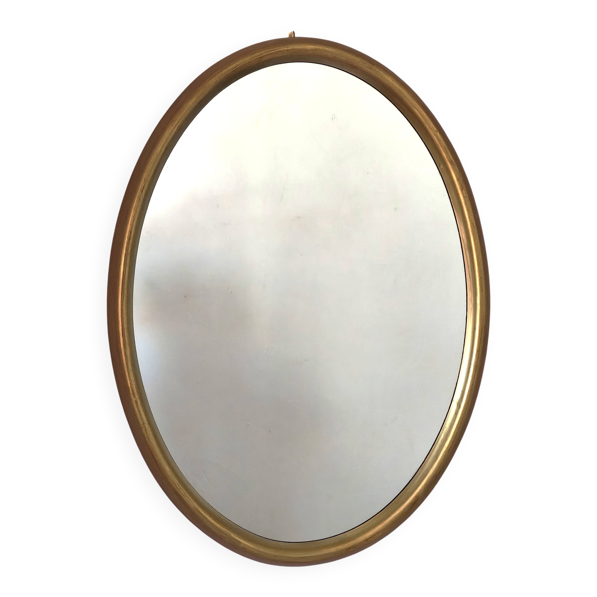 Antique oval mirror 75 X 56 cm