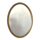 Antique oval mirror 75 X 56 cm