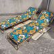 Set de 2 lits de camp/bain de soleil lafuma vintage