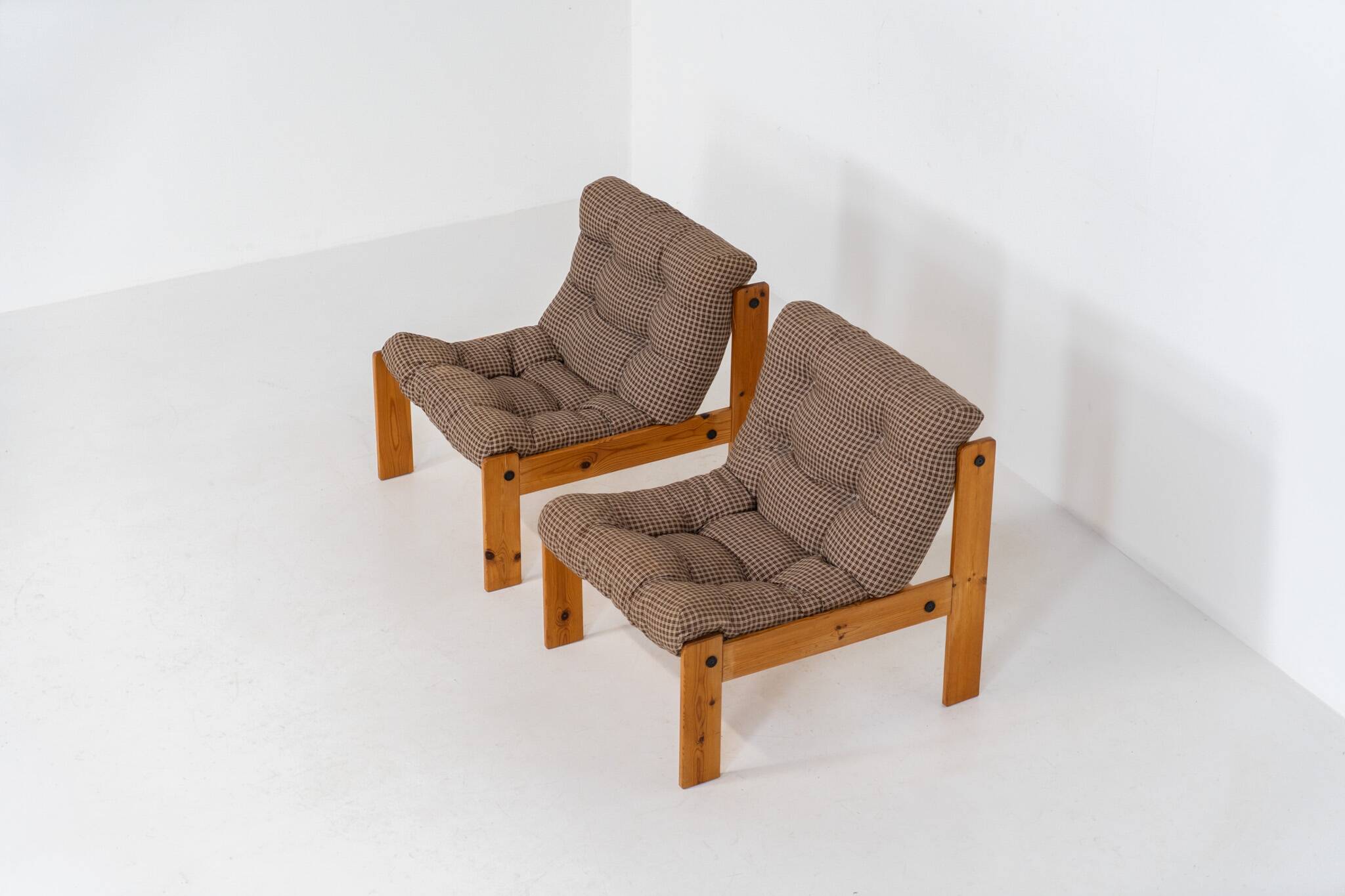 Paire de fauteuils "Neapel" en pin