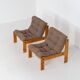 Paire de fauteuils "Neapel" en pin