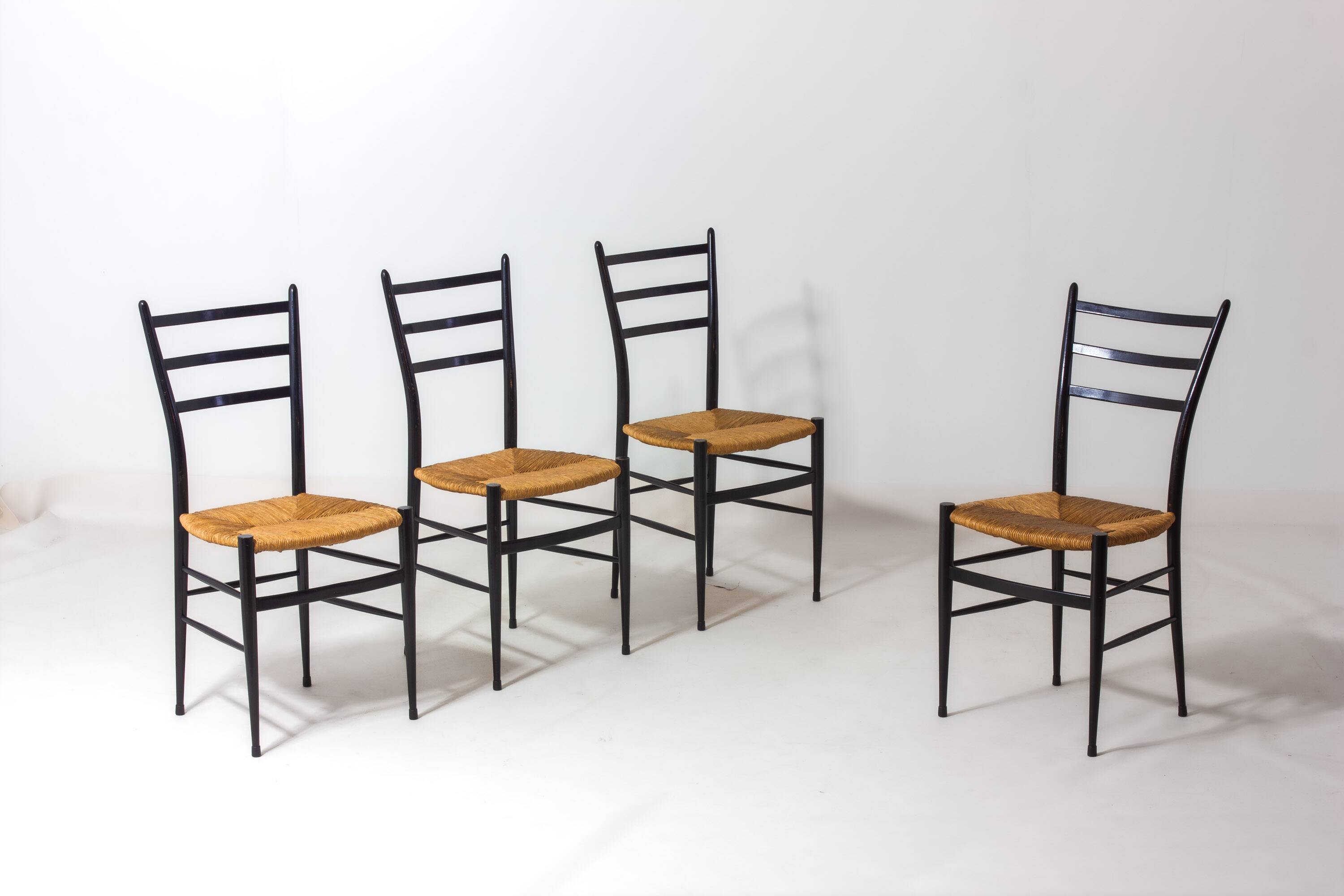 Ensemble de chaises 'Spinetto'