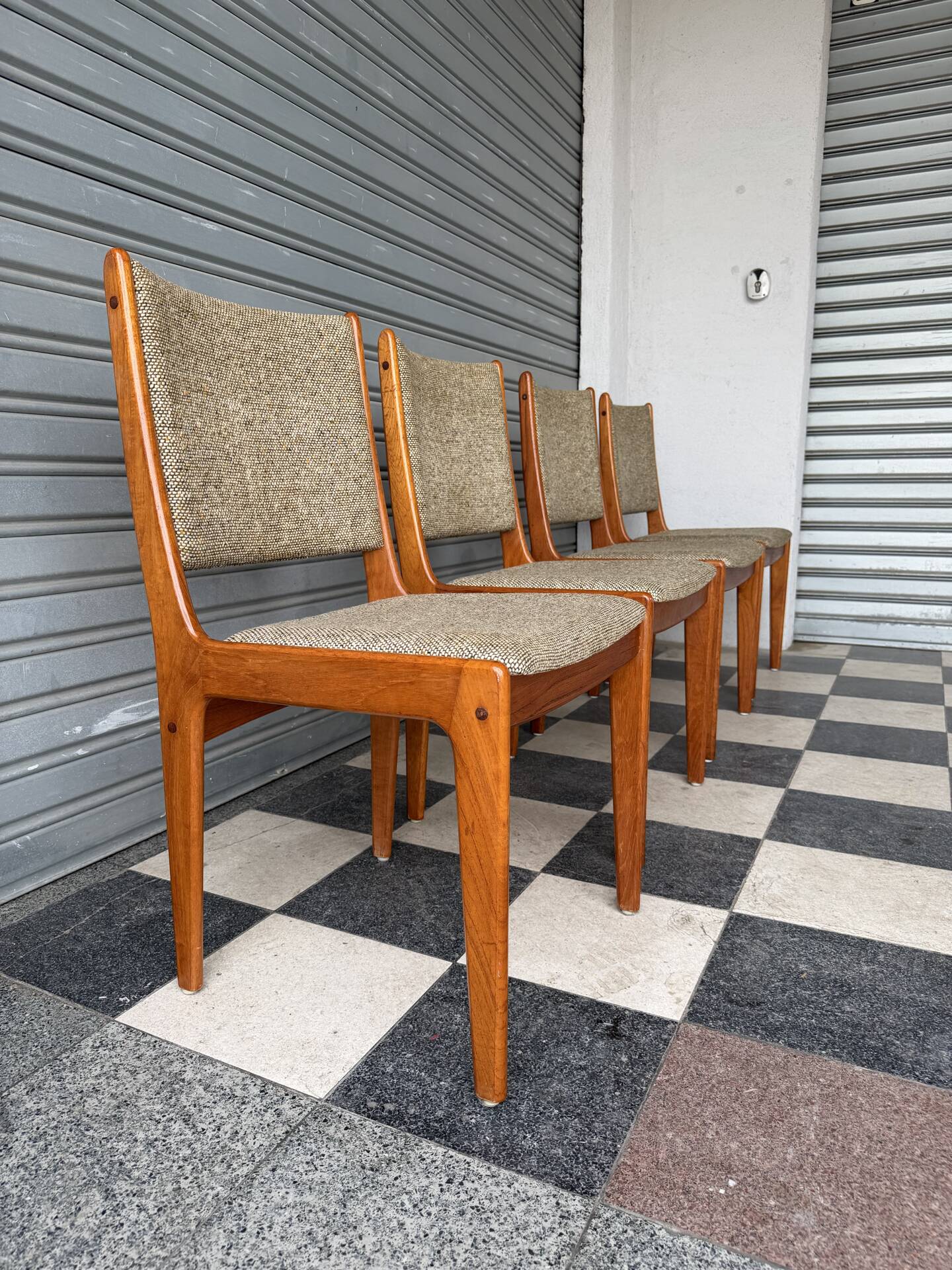 Set of Danish chairs